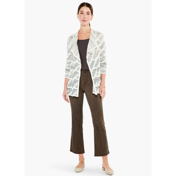 $148 Msrp Nic+Zoe Draped Ombre Cardigan - Picture 1 of 4